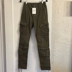 Men's Olive Cargo Pants